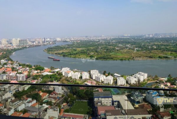 Bán căn hộ 2 phòng ngủ tòa West nhà trống, view trực diện sông (5)